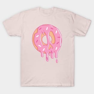 Dripping Donut Skull T-Shirt